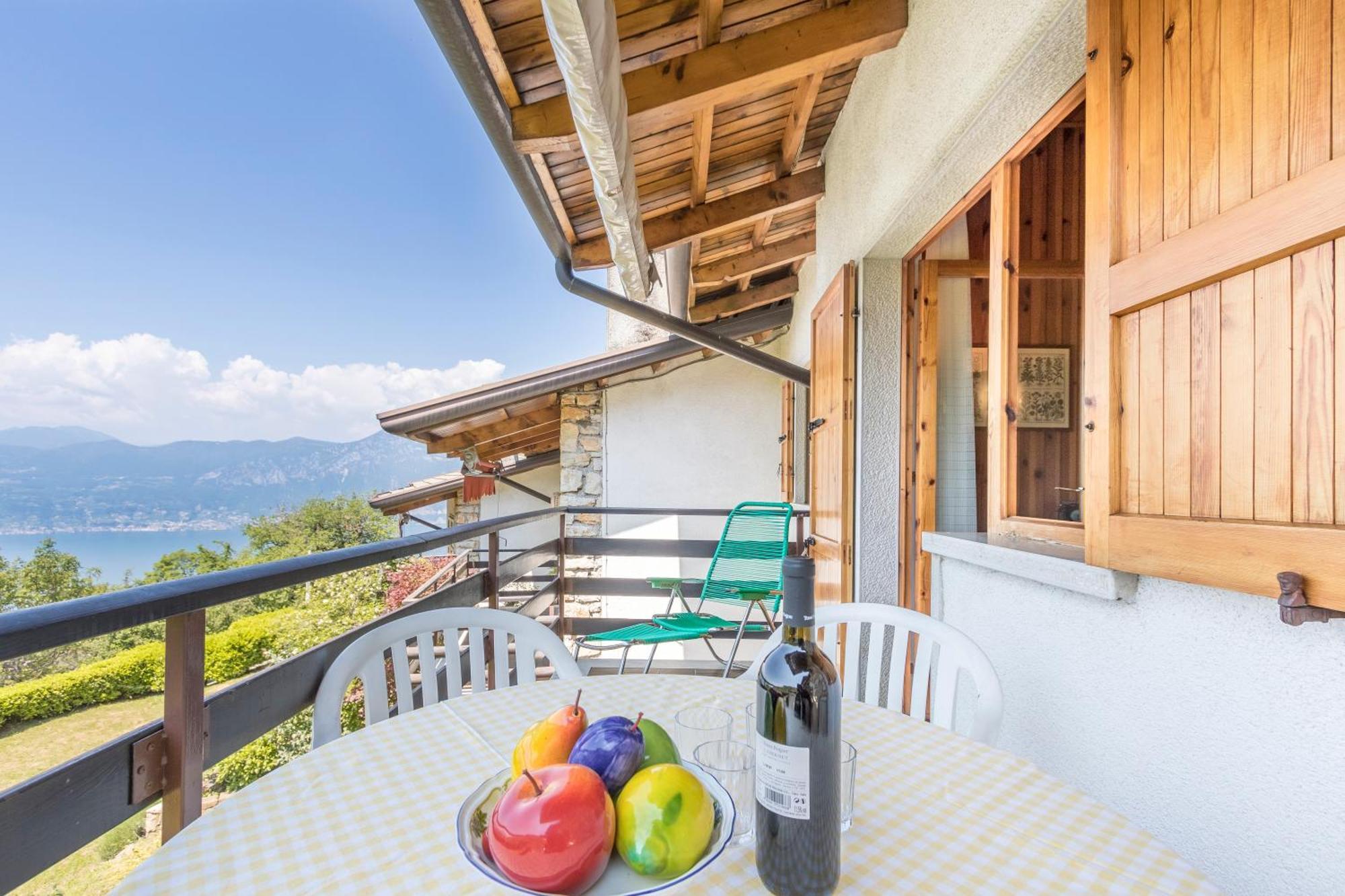 Casa Bella Vista Mit Balkon Daire San Zeno di Montagna Dış mekan fotoğraf